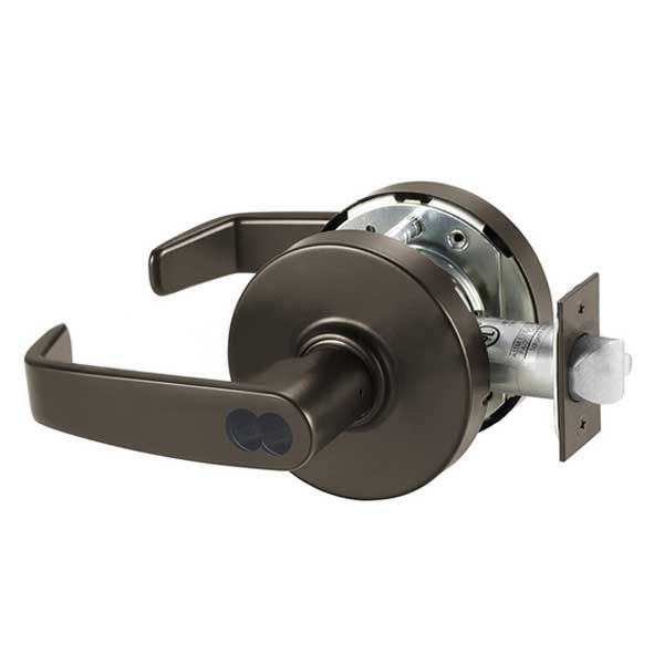 Sargent - 10G05 - Mechanical Cylindrical Lock - L Rose / L Lever - Entrance - SFIC - 10BE - Dark Oxidized Satin Bronze - Grade 1 - UHS Hardware