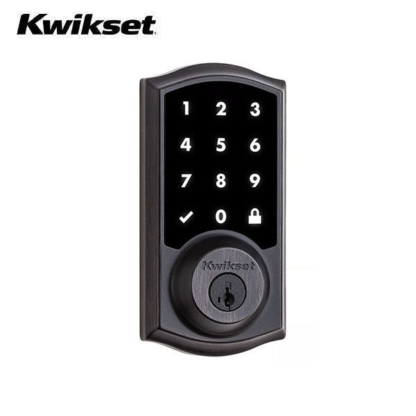 Kwikset - 916 - SmartCode Traditional Electronic Deadbolt - with Zigbee Technology - US11P - Venetian Bronze - Grade 2 - UHS Hardware