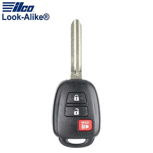 2014-2019 Toyota / 3-Button Remote Head Key / PN: 89070-52F50 / HYQ12BDM (AFTERMARKET) - UHS Hardware