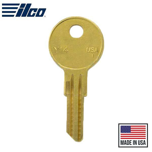 Y14-BR YALE Key Blank - ILCO - UHS Hardware