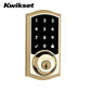 Kwikset - 916 - SmartCode Traditional Electronic Deadbolt - with Zigbee Technology - L03 - Lifetime Polished Brass - Grade 2 - UHS Hardware