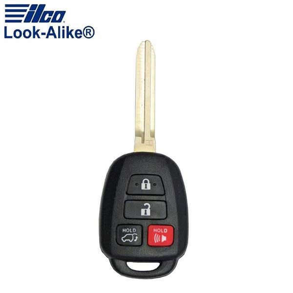 2014-2019 Toyota / 4-Button Remote Head Key / PN: 89070-42D40 / HYQ12BDM (AFTERMARKET) - UHS Hardware