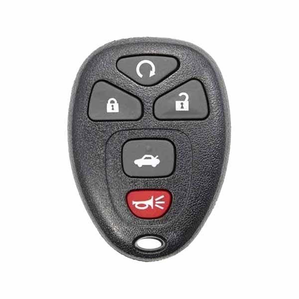 2006-2013 Gm Chevrolet / 5-Button Keyless Entry Remote Pn: 20935331 Ouc60270 (Oem Refurb)