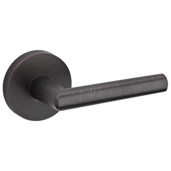 Kwikset - 154MIL - Milan Passage Lever- Round Rose -11P - Venetian Bronze - Grade 2 - UHS Hardware