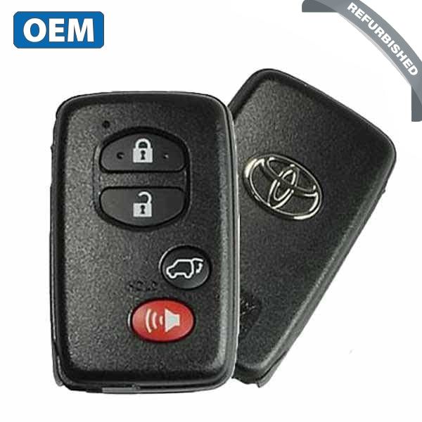 2007-2014 Toyota Highlander / 4-Button Smart Key / PN: 89904-48110 / HYQ14AAB-0140 (OEM Refurb) - UHS Hardware