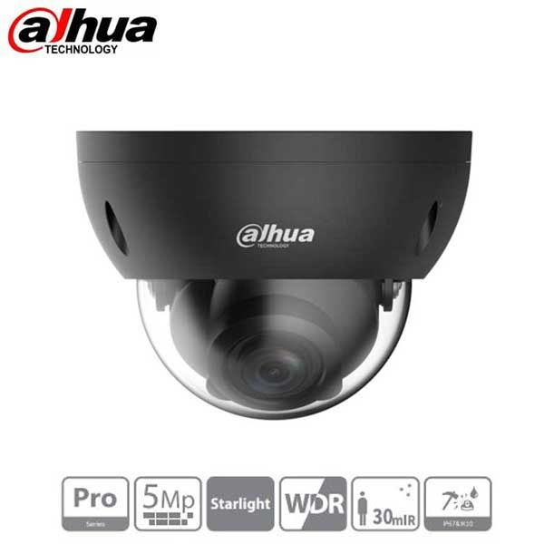 Dahua / HDCVI / 5MP / Dome Camera / Varifocal / 2.7-13.5 mm Lens / Outdoor / WDR / IP67 / 30m IR / Black / 5 Year Warranty / DH-A52BMAZ-B - UHS Hardware