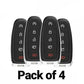 2011-2020 Ford / 5-Button PEPS  Smart Key  / PN: 164-R8092 / M3N5WY8609 (Bundle of 4) - UHS Hardware