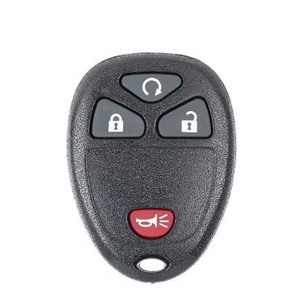 2005-2011 GM / 4-Button Keyless Entry Remote / PN: 15114374 / KOBGT04A (AFTERMARKET) - UHS Hardware