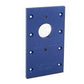 Major Mfg - HIT-45AR4 - Cylinder And Handle Holes Template for Adams Rite Locks and Latches - UHS Hardware