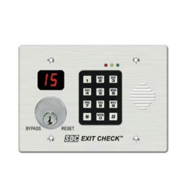 SDC - 101-KDENA - Delayed Egress Controller - Selectable Delay - Keyswitch - 12/24VDC - Aluminum - Fire Rated - Grade 1 - UHS Hardware