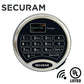 SECURAM - ProLogic L62 Electronic Safe Keypad Lock - UL Listed - Chrome - UHS Hardware