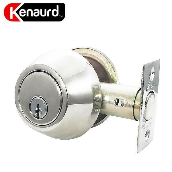 Premium Single Cylinder Deadbolt Lock - Bright Chrome - BC - (SC1/KW1) - UHS Hardware