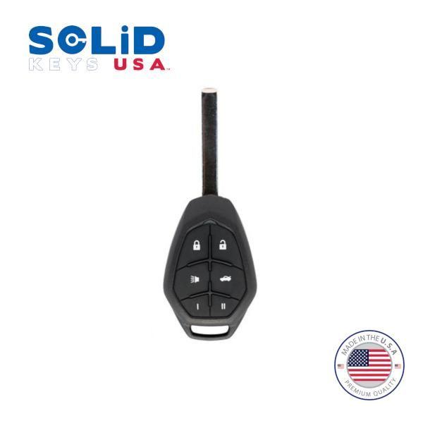 2002-2018 Chevrolet Buick GMC OEM Replacement / 6-Button Remote Head Key HS ( Solid Keys USA ) - UHS Hardware