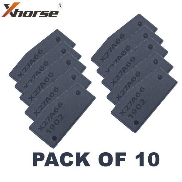 10 X SUPER CHIP -  XT27A -  Universal Programmable Transponder  Chip - 1 Chip For ALL (BUNDLE OF 10) - UHS Hardware