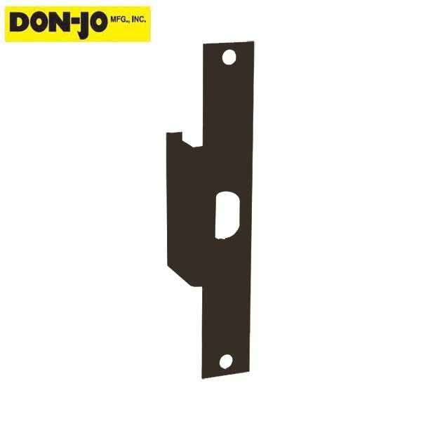 Don-Jo - Electric Strike Filler Plate - 9" x 1 3/8" - Duro Coated - UHS Hardware