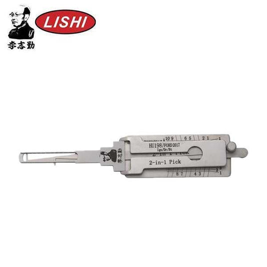 ORIGINAL LISHI - HU198 Ford 2017 / New Keyway 2-in-1 Pick & Decoder / AG - UHS Hardware