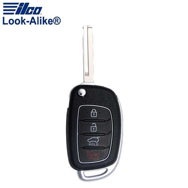 2015-2019 Hyundai Santa Fe / 4-Button Flip Key / PN: 95430-2W110 / TQ8-RKE-4F31 (AFTERMARKET) - UHS Hardware