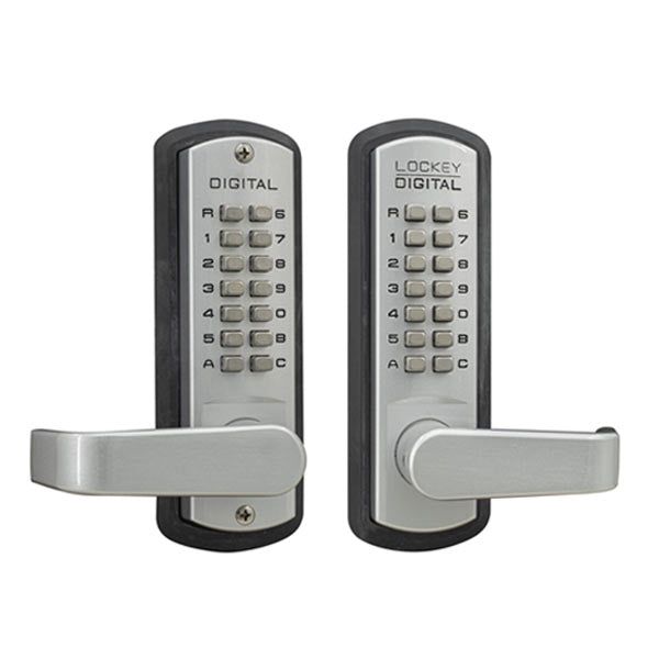 Lockey - 3835 - Mechanical Keypad - Keyless Lever Lock - Passage - Double Combination - UHS Hardware