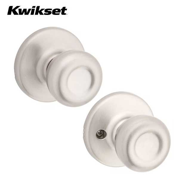 Kwikset - 200T - Tylo Knob - Round Rose - Passage - 15 - Satin Nickel - Grade 3 - UHS Hardware