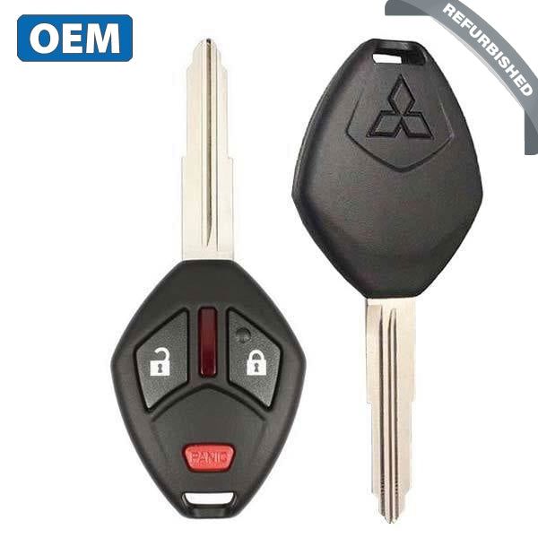 2007-2017 Mitsubishi / 3-Button Remote Head Key / PN: 6370A148 / OUCG8D-625M-A (OEM) - UHS Hardware