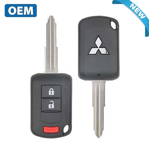 2018-2020 Mitsubishi Eclipse Cross / 3-Button Remote Head Key / PN: 6370C135 / OUCJ166N (OEM) - UHS Hardware