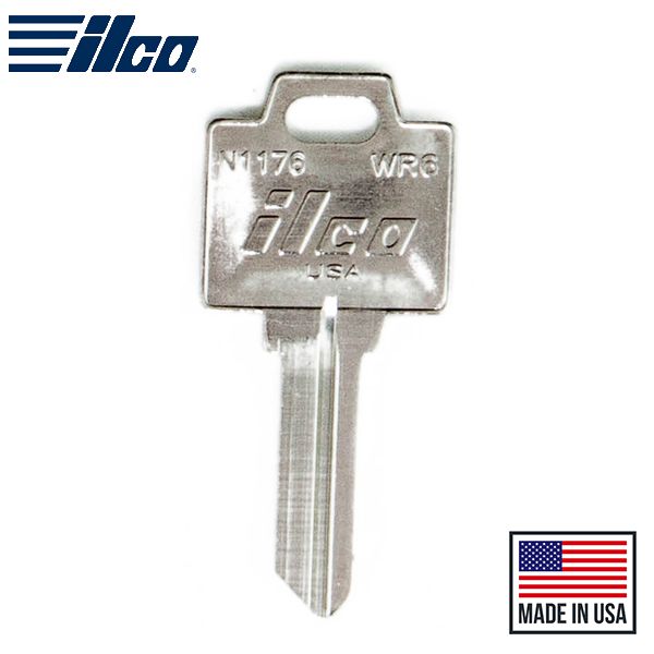 N1176-WR6 WEISER Key Blank - ILCO - UHS Hardware