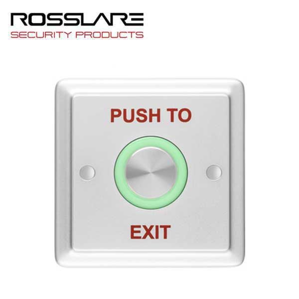 Rosslare - EXM04 - Sensitive Push To Exit Button - N.O. Piezo - 8-30 VDC - UHS Hardware