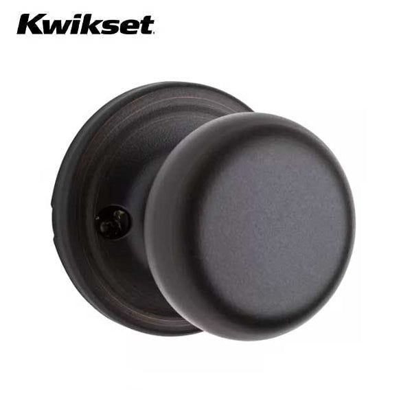 Kwikset - 720H - Hancock Knob  - Round Rose - Passage - 11P - Venetian Bronze - Grade 3 - UHS Hardware