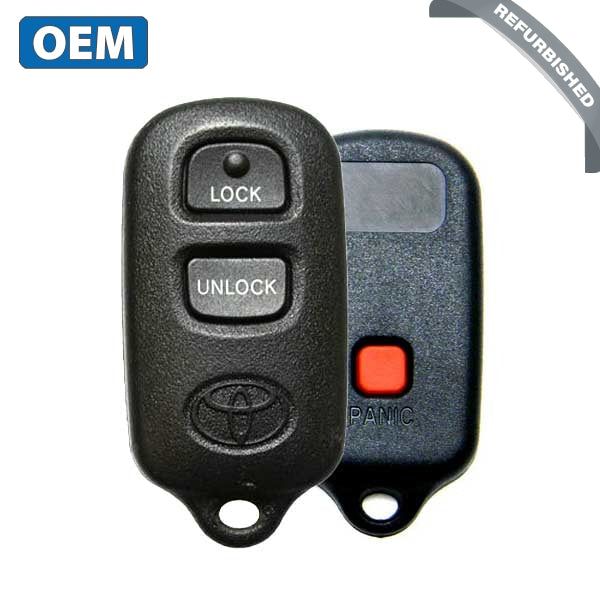 2000-2008 Toyota / 3-Button Keyless Entry Remote / PN: 89742-20200 / HYQ12BAN (OEM) - UHS Hardware