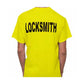 Neon Yellow - "LOCKSMITH" T-Shirt (M/L) - UHS Hardware