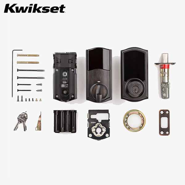 Kwikset - 916 SmartCode Traditional Electronic Deadbolt with Zigbee Technology - 11P - Venetian Bronze Finish - UHS Hardware