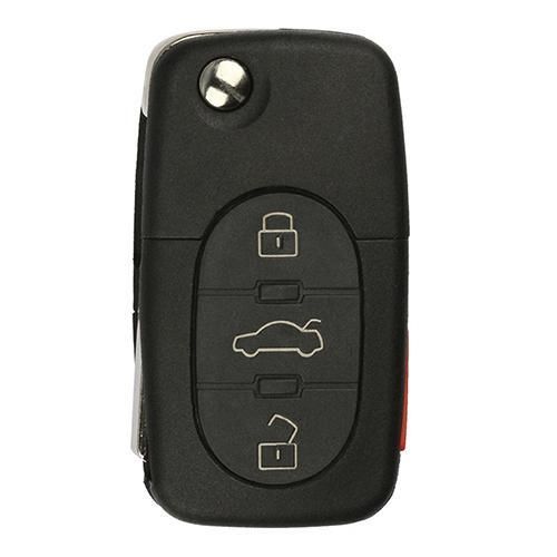 1998-2002 VW / 4-Button Flip Key / HLO1J0959753F / (RK-V-753F) - UHS Hardware