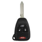 2004-2016 Chrysler Dodge Jeep / 4-Button Remote Head Key / OHT692427AA (RK-CHY-OHT-4) - UHS Hardware