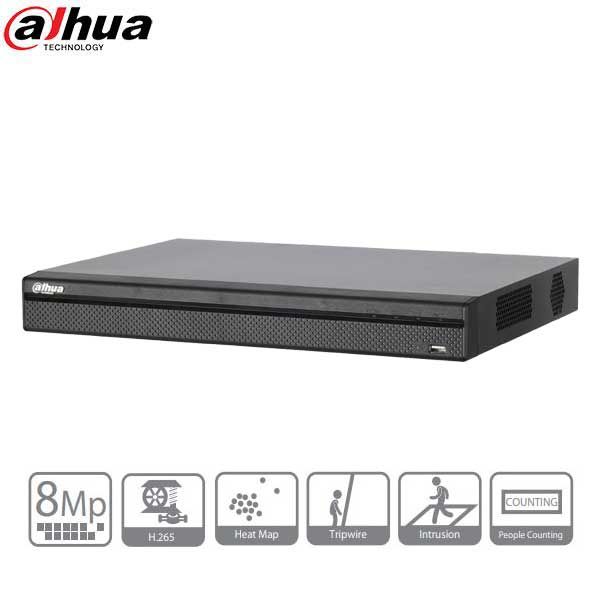 Dahua / 4 Channels / 4K / PoE NVR / 8MP / 2 SATA / 6TB HDD / N42B1P6 - UHS Hardware