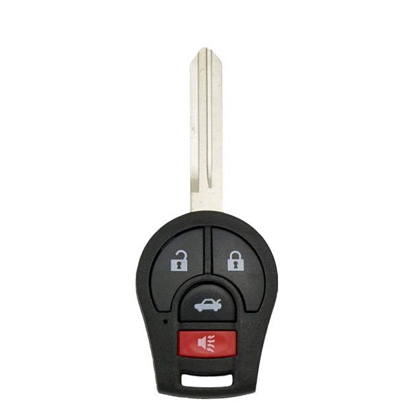 Solid Keys USA - 2004-2017 Nissan / OEM Replacement / 4-Button Remote Head Key w/ Trunk - UHS Hardware