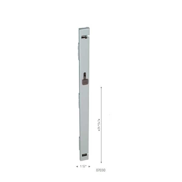 Abus - 07030 - Steel File Bar / Security Lock Bar for Locking File Cabinets  - 3 Drawer - UHS Hardware
