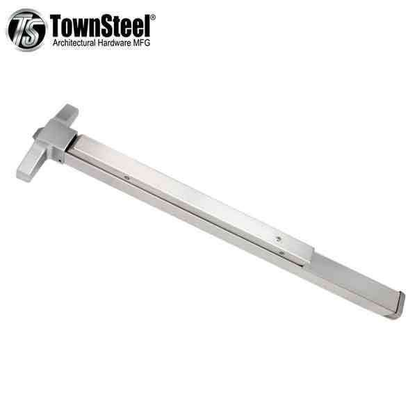 TownSteel - ED6500 - Narrow Stile Panic Exit Device Push Bar - 36" -  Satin Stainless -  Grade 1 - UHS Hardware