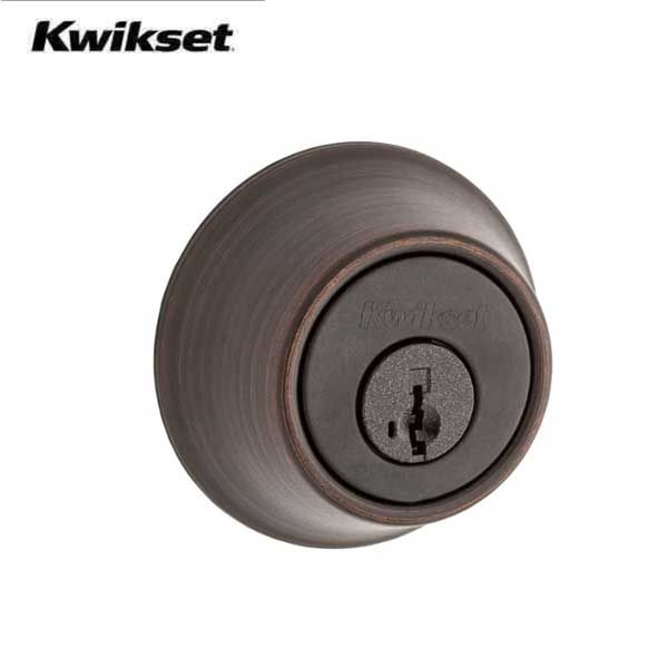 Kwikset - 660 - Residential Deadbolt - Single Cylinder  - Venetian Bronze - SmartKey Technology -Grade 3 - UHS Hardware