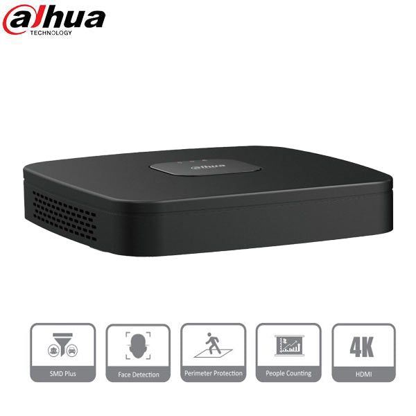 Dahua / 8 Channel / 8MP / 4K NVR / 1 SATA / 4TB HDD / DH-N41C2P4 - UHS Hardware