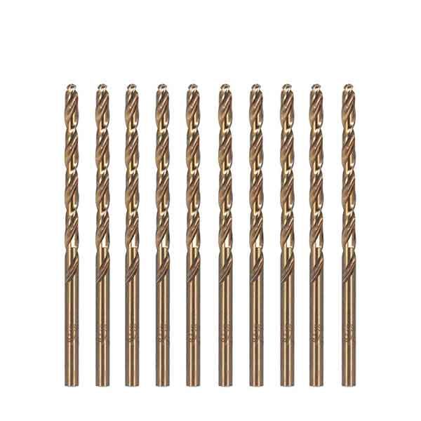 HSS Drill Bit x 10 Fully Ground 7/32" –5% Cobalt M35 - UHS Hardware