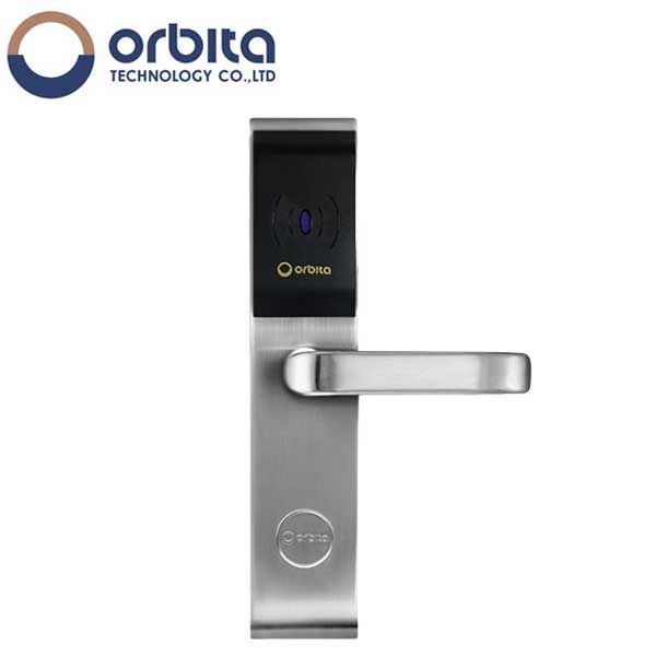 Orbita - E3042 - Mortise Hotel Lock - RFID - 6 VDC - Silver - Grade 2 - UHS Hardware