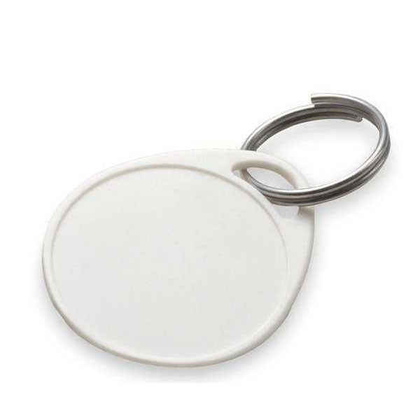 LuckyLine - 28329 - Round Label-It™ Plastic Tags with Ring - White - (25 Pack) - UHS Hardware