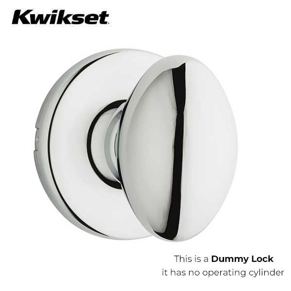 Kwikset - 200AO - Aliso Knob Set - Round Rose - 26 - Polished Chrome - Passage - Grade 3 - UHS Hardware