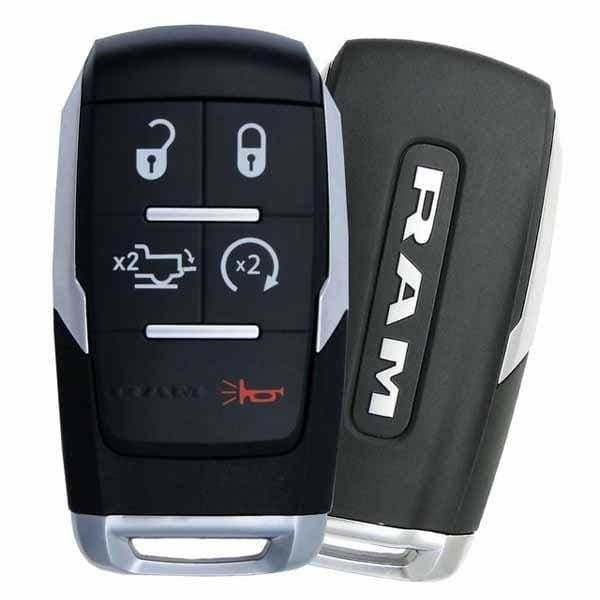 2019-2021 Dodge Ram Pickup Hd 2500-5500 / 5-Button Smart Key Pn: 68374994Ab Gq4-76T (Oem)