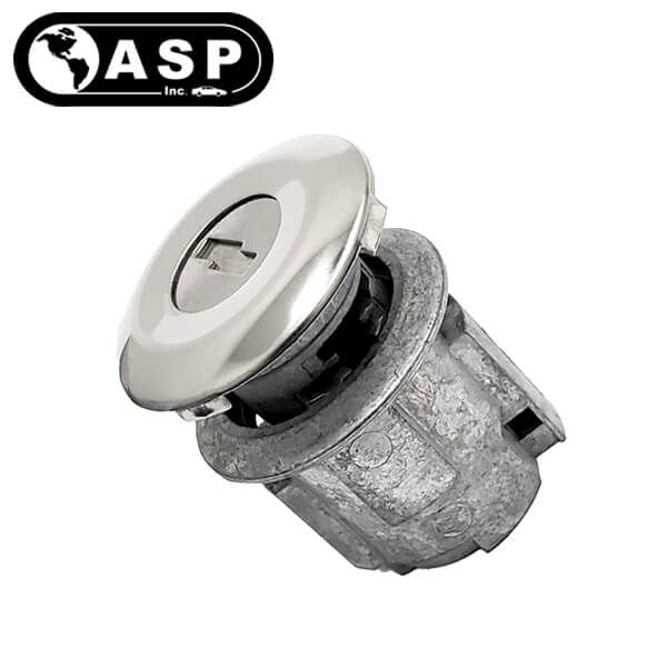 1986-2008 Ford  / H54 / 10 Cut / Door Lock Service Pack / Un-Coded / Chrome Cap / D-42-221 (ASP) - UHS Hardware