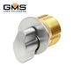 GMS Thumb-Turn Mortise Cylinder - 1-1/8" - US26D - Satin Chrome - UHS Hardware