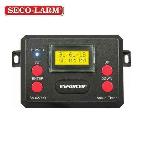 Seco-Larm - ENFORCER SA-027HQ - 365-Day Annual Timer - w/ Two Relay Outputs -  100 Programmable Events - UHS Hardware