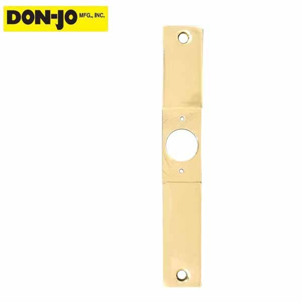 Don-Jo - Mortise Conversion Plate - Gold Brass (CV-86-BP) - UHS Hardware