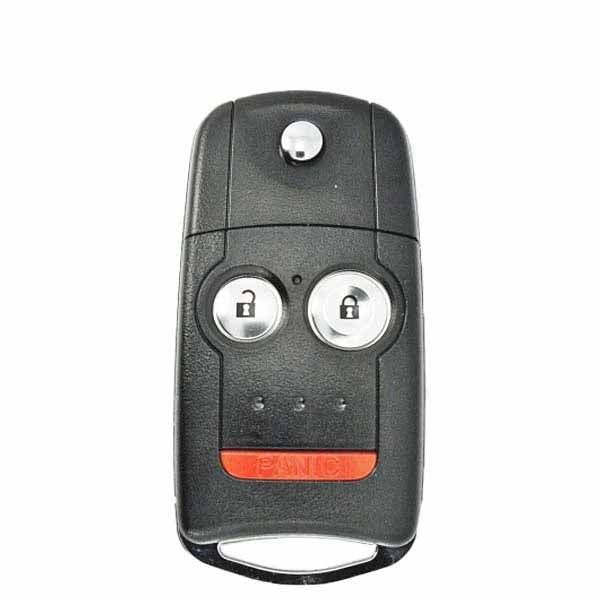 2007-2013 Acura RDX MDX / 3-Button Flip Key / PN: 35111-STX-327 / N5F0602A1A (RK-AC-RM3) - UHS Hardware