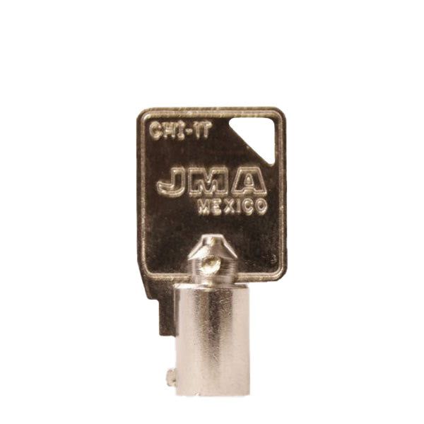 JMA - 1137B Chicago / Harley Davidson Tubular Key (JMA CHI-1T) - UHS Hardware